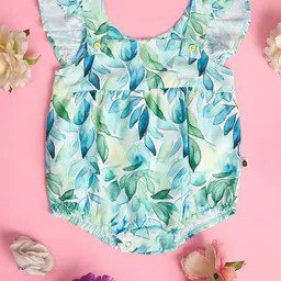 Stylo Bug Girls Printed Romper-37