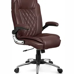 Oakcraft Brown Study & Durable Study Chair-image-27