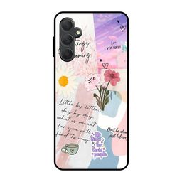 QRIOH Floral Printed Samsung Galaxy M54 5G Back Case Mobile Accessories-image-35
