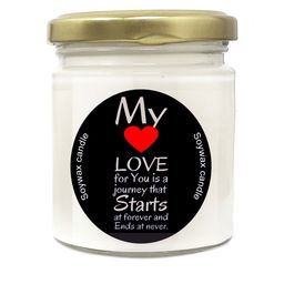 Pratha White Solid Pure Soy Wax Candle image 2