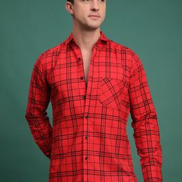 Voroxy Men Relaxed Opaque Casual Shirt-image-57