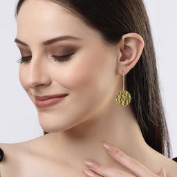 DressBerry Circular Drop Earrings-image-51