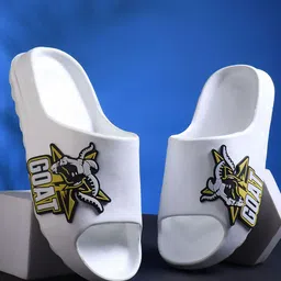 KAPYANSH Men Printed Rubber Sliders-48
