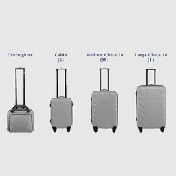 Killer Unisex Set Of 2 Hard-Sided Medium & Small Trolley Suitcase image 2