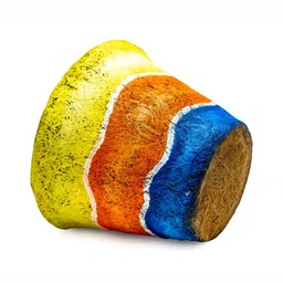 Aura Striped Coir Pot-31