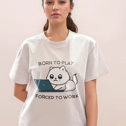 Zink London Women Printed T-shirt-image-67