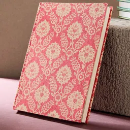 Fabindia Paper & Beige Printed Sarkhaab Notebook-41