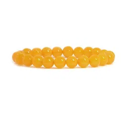 Divine souvenirs Unisex Artificial Beaded Elasticated Bracelet-46
