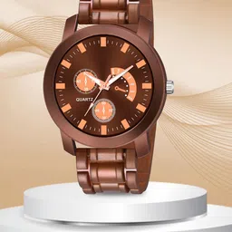 Gopal Shopcart Unisex Bracelet Style Straps Analogue Watch PandoBRO-AeviyoRG-D-801BRO_SH-picture-48