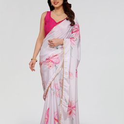 Civamee Floral Saree-image-25