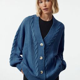 Trendyol Women Cable Knit Cardigan-picture-40