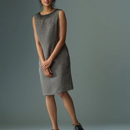 B77 Women Embroidered Sleeveless A-Line Dress-picture-29