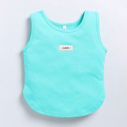 Ginie Girls Pure Cotton Round Neck Top-image-101