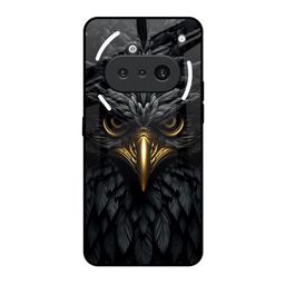 QRIOH Unisex Graphic Printed Nothing Phone 3a Eagle Eye Glass Back Case Mobile Accessories-image-77