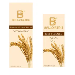 BELLOKAIRA Set Of 2 Vitamin C Foaming Face Wash- 100 ml & Facial Oil- 30 ml-17