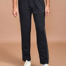 SKYKNIT Men Side Striped Track Pants-image-96