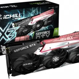 Inno3D GEFORCE RTX 3060 Ti iChill X3 RED LHR GDDR6 8 GB NVIDIA Chipset 256 bit 1725 MHz Graphics Card-26