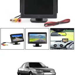 Universal Car Dashboard 4.3Inch TFT Display LCD Monitor Screen-57 Black LCD-image-82
