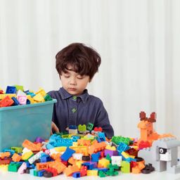 arizon Top Building Blocks Learning Educational Toy Puzzle Assembling 100+pcs-picture-1