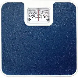 SELMEZ Mechanical 120kg Analogue Human Body Weighing Scale with Metal body (Blue) Weighing Scale-22