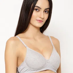 Floret Pack Of 2 Heavily Padded Non Wired Push Up Bra image 2