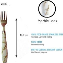 quity Plastic Dinner Fork Set image 3