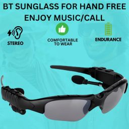 YAROH Bluetooth headset supported sunglass with mic for continuous dynamic MusicG273-image-97