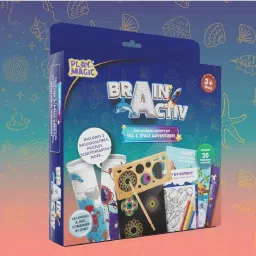 BrainActiv Ultimate Activity Kit - Sea&Space Adventure|Art Kit|Skill Development-31