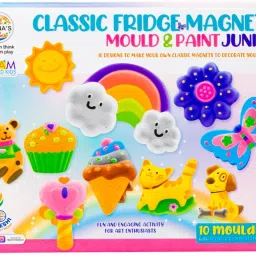 Classic Fridge Magnets Moulds for Painting, 10 Moulds for Fridge Decoration-image-20