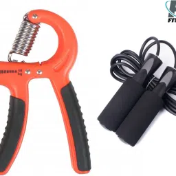 Fitness Combo Of Hand Gripper With Skipping Rope For Men & Women Fitness Accessory Kit Kit-image-62