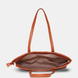 Caprese Self Designed Oversized Structured Shoulder Bag image 4