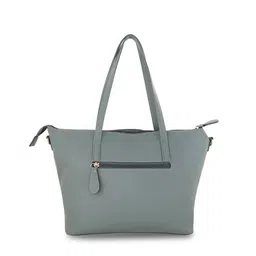 Lavie Green Textured Structured Handheld Bag with Quilted image 4
