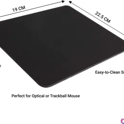 Ashvah Designer Printed Non-Slip Soft Mouse Pad for Optical/Laser Mouse (23cm x 19cm)- 033 Non Slip Base Mousepad image 2