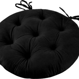 Round Chair Cushion Seat Pad For Outdoor, Dining, Home, Office, 16 x 16 Inch Microfibre Solid Chair Pad Pack of 1-image-28