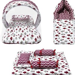 Polycotton Baby Bed Sized Bedding Set-14