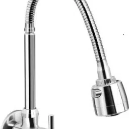Flora Sink Cock with spray spout Tap for Kitchen Sink tap Spout Faucet with wall flange (Kitchen wash basin sink taps) Bib Tap Faucet (Wall Mount Installation Type) for Kitchen Sink tap Spout Faucet with wall flange (Kitchen wash basin sink taps) Kitchen Mixer Faucet-image-24