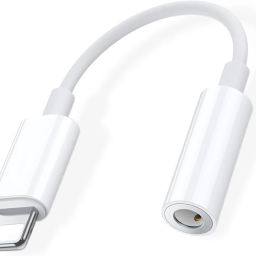 Hespa White 3.5mm AUX Adapter Cable | Lightning Audio Jack Converter Phone Converter-28