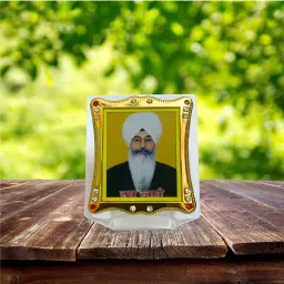 Radha Swami Guru Ji Statue For Car Dashboard Home Office etc Size : 6 cm / 7 cm Decorative Showpiece - 7 cm-1