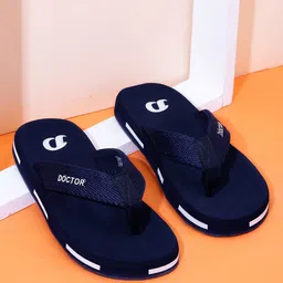 DOCTOR EXTRA SOFT Men Printed Rubber Thong Flip-Flops-86