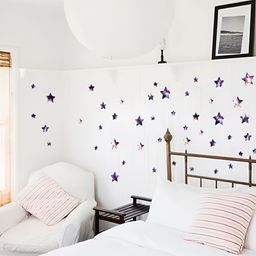 INDIAN ROYALS Purple SkyStars Printed Self-Adhesive & Durable Wall Sticker-picture-49
