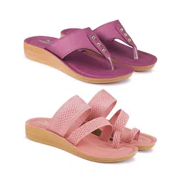 BERSACHE Women Open Toe Flats-image-6