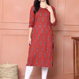 Rajnandini Ethnic Motifs Printed Kurta-image-14