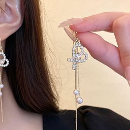 Arzonai Contemporary Drop Earrings-picture-37