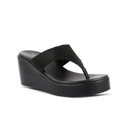 MEDIFEET Women Embellished Wedge Open Toe Sandals-picture-8
