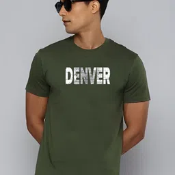 SZN Men Typography Printed Round Neck Cotton T-shirt-picture-16