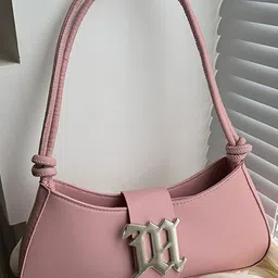 LULU & SKY PU Bucket Handheld Bag With Tasselled-6