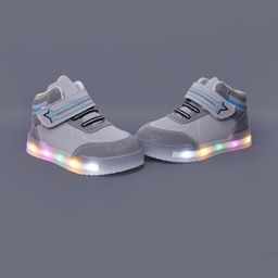 KHADIJA IMPEX Kids-Unisex Grey Synthetic Casual Shoes-image-94