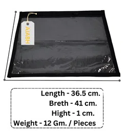 Ajabh Black Set of 6 Regular Multi-Utility Organisers image 3