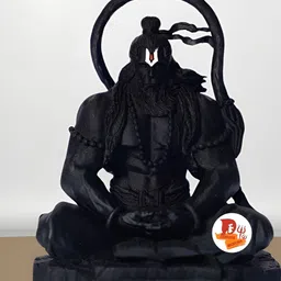 DARIDRA BHANJAN Black Religious Idol Showpiece-image-69