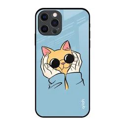 QRIOH Quirky Printed iPhone 12 Pro Back Case Mobile Accessories-image-0